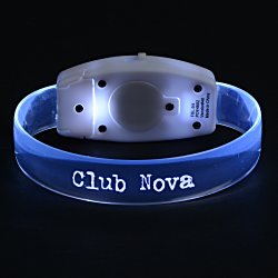LED Glowing Bracelet - Laser Engraved