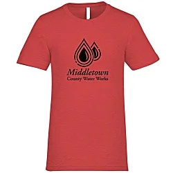 Bella+Canvas Crewneck T-Shirt - Men's - Heathers - Screen