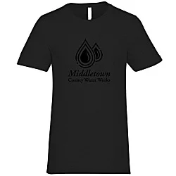 Bella+Canvas Crewneck T-Shirt - Men's - Heathers - Screen