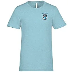 Bella+Canvas Crewneck T-Shirt - Men's - Heathers - Embroidered