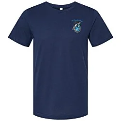Bella+Canvas Crewneck T-Shirt - Men's - Heathers - Embroidered
