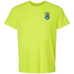 Bella+Canvas Crewneck T-Shirt - Men's - Heathers - Embroidered