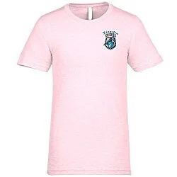 Bella+Canvas Crewneck T-Shirt - Men's - Heathers - Embroidered