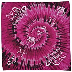 Spiral Tie-Dye Bandana