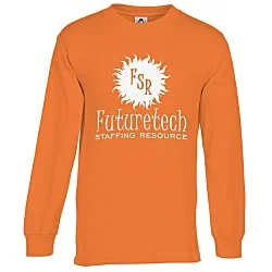 American Apparel Classic Cotton LS T-Shirt - Screen