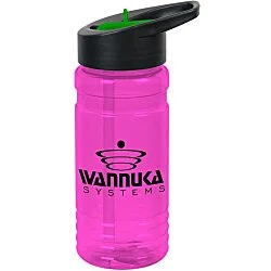 Big Grip Bottle with Two-Tone Flip Straw Lid - 20 oz.