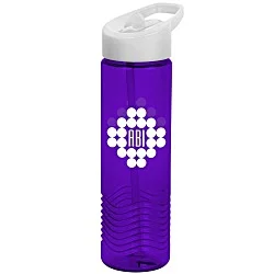 Twist Water Bottle with Flip Straw Lid - 24 oz.
