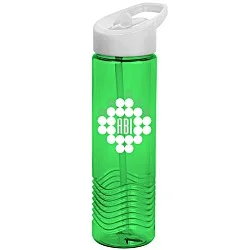 Twist Water Bottle with Flip Straw Lid - 24 oz.