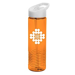 Twist Water Bottle with Flip Straw Lid - 24 oz.