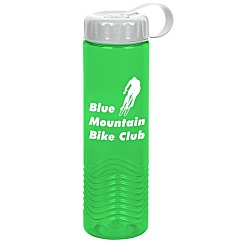 Twist Water Bottle with Tethered Lid - 24 oz.