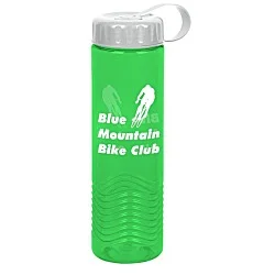 Twist Water Bottle with Tethered Lid - 24 oz