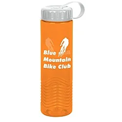 Twist Water Bottle with Tethered Lid - 24 oz.