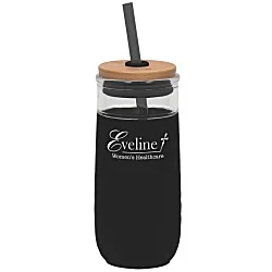 Ello Devon Glass Tumbler with Straw - 18 oz.