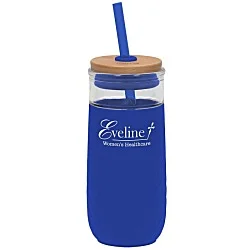 Ello Devon Glass Tumbler with Straw - 18 oz.
