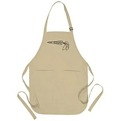 Stain Release Cotton Pocket Apron