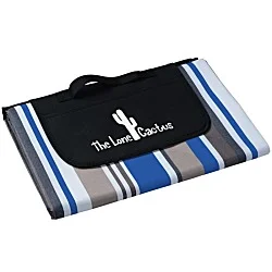 Oversized Striped Picnic & Beach Blanket