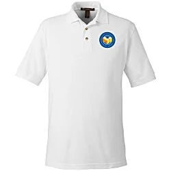 Harriton 6 oz. Ringspun Cotton Pique Polo - Men's - Full Color