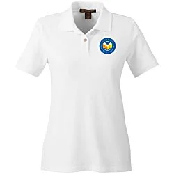Harriton 6 oz. Ringspun Cotton Pique Polo - Ladies' - Full Color