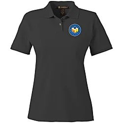 Harriton 6 oz. Ringspun Cotton Pique Polo - Ladies' - Full Color
