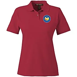Harriton 6 oz. Ringspun Cotton Pique Polo - Ladies' - Full Color