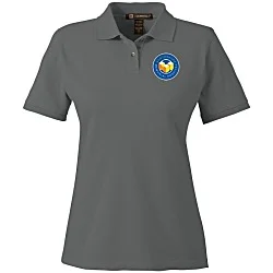Harriton 6 oz. Ringspun Cotton Pique Polo - Ladies' - Full Color