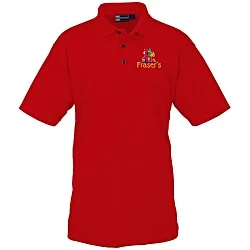 Moisture Management Polo with Stain Release - Men's - Full Color