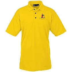 Moisture Management Polo with Stain Release - Men's - Full Color