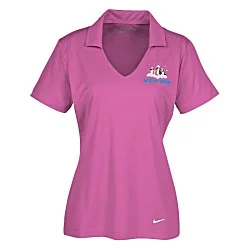 Nike Performance Vertical Mesh Polo - Ladies' - Full Color