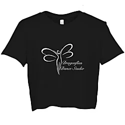 Bella+Canvas Flowy Cropped T-Shirt - Ladies'