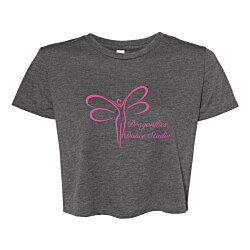 Bella+Canvas Flowy Cropped T-Shirt - Ladies'