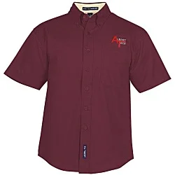 Workplace Easy Care SS Twill Shirt - Men's - 24 hr