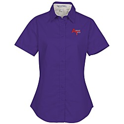 Workplace Easy Care SS Twill Shirt - Ladies' - 24 hr