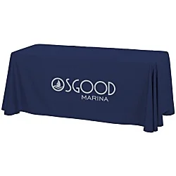 Hemmed Closed-Back Poly/Cotton Table Throw - 6'