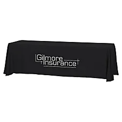 Hemmed Closed-Back Poly/Cotton Table Throw - 8'