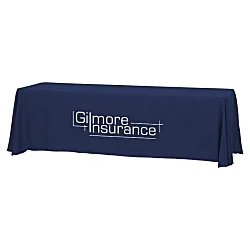Hemmed Closed-Back Poly/Cotton Table Throw - 8'