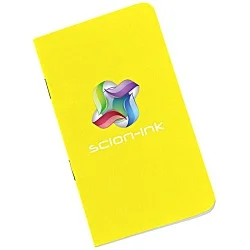 Side Stapled Memo Book - 5" x 3" - Solid