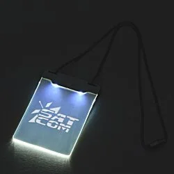 Space Glow Lighted Badge - Screen