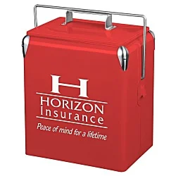 Retro Metal Cooler