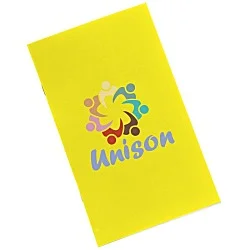 Side Stapled Memo Book - 8" x 5" - Solid