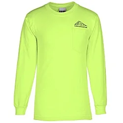 Bayside LS Pocket T-Shirt