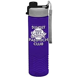 Twist Water Bottle with Quick Snap Lid - 24 oz.