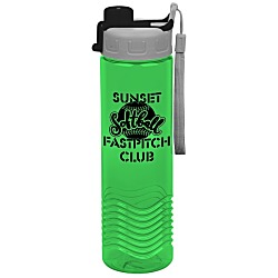 Twist Water Bottle with Quick Snap Lid - 24 oz.