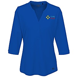 OGIO Stay-Cool Performance Henley - Ladies'