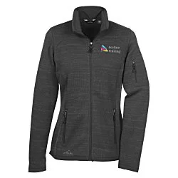 Eddie Bauer Heathered Sweater Fleece Jacket - Ladies'