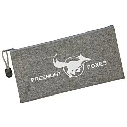 Heathered School Pouch