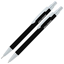 Derby Slim Soft Touch Metal Pen & Mechanical Pencil Set