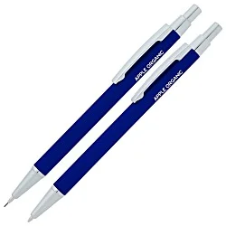 Derby Slim Soft Touch Metal Pen & Mechanical Pencil Set