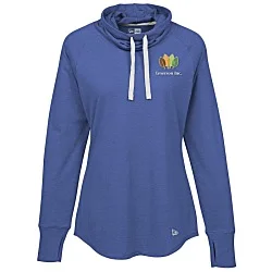New Era Sueded Cotton Lightweight Cowl Neck Pullover - Ladies'
