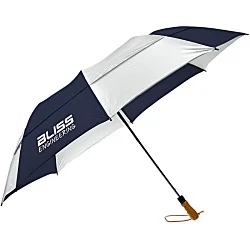 Shed Rain Windjammer Wood Handle Umbrella - 58" Arc