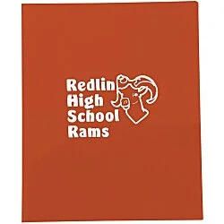 Twin Pocket Poly Presentation Folder - Frost